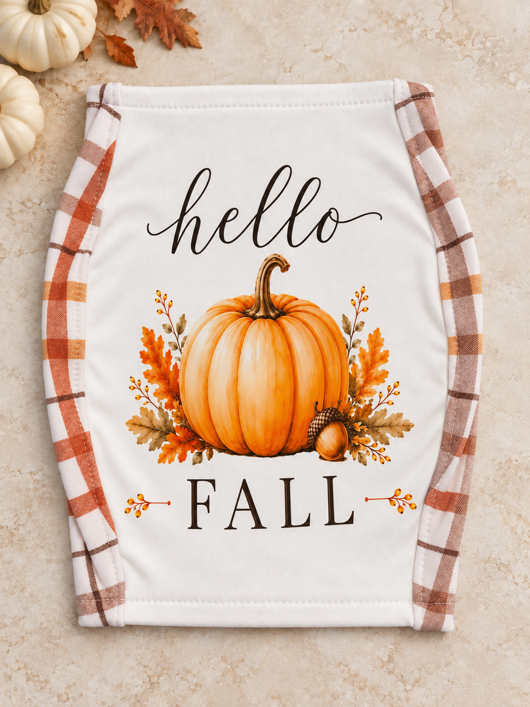 Hello Fall with Plaid